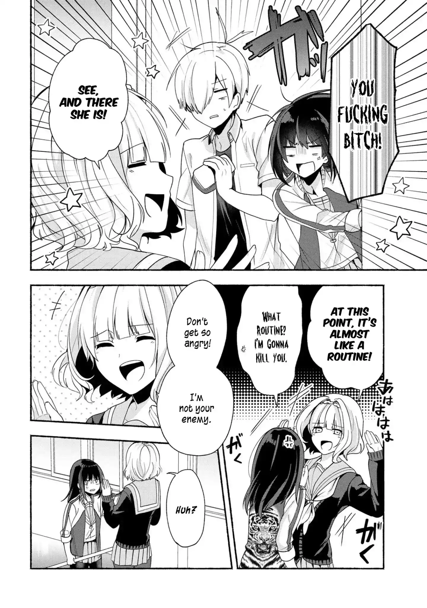 Pashiri na Boku to Koisuru Banchou-san Chapter 38 3